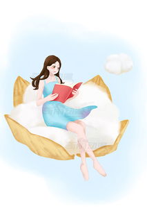 商业插画 宣传漫画 产品包装 千金净雅包装插画