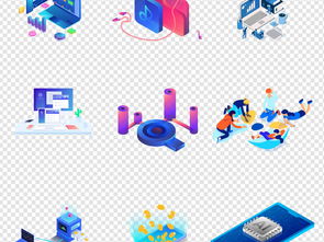 2.5D卡通建筑房屋PNG免扣素材 提升生活与商务创作的效率利器