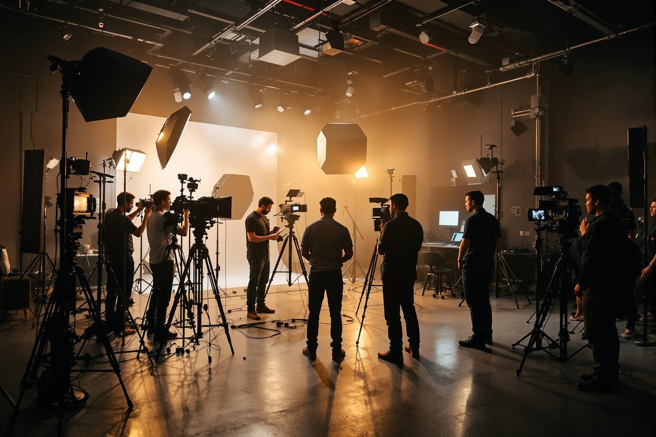 影视工场制作现场